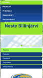 Mobile Screenshot of nestesiilinjarvi.fi