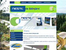 Tablet Screenshot of nestesiilinjarvi.fi